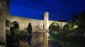 Besalú medieval bridge