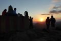 Sunset from the summit of Puigsacalm