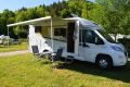 Campsites prepared for motorhomes